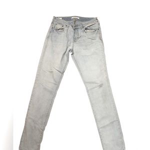 Pacsun light blue stacked skinny jeans worn twice size 30x32